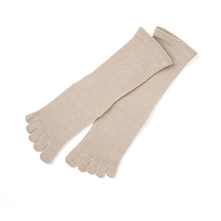 Women's 5-Toed Tapered Socks
