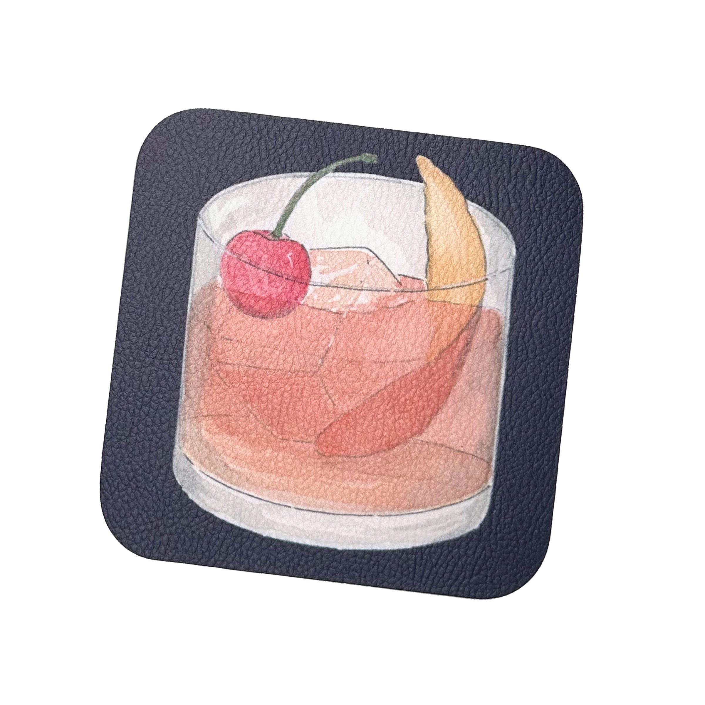 Bourbon Cocktail Coaster