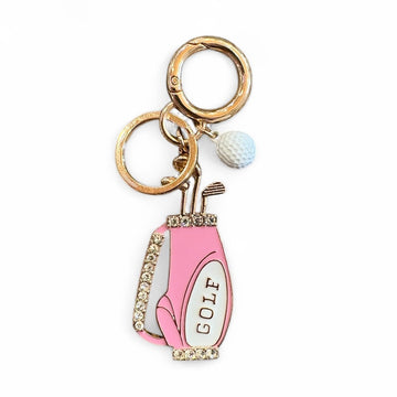 Golf Clubs Keychain