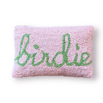 Birdie Hooked Pillow