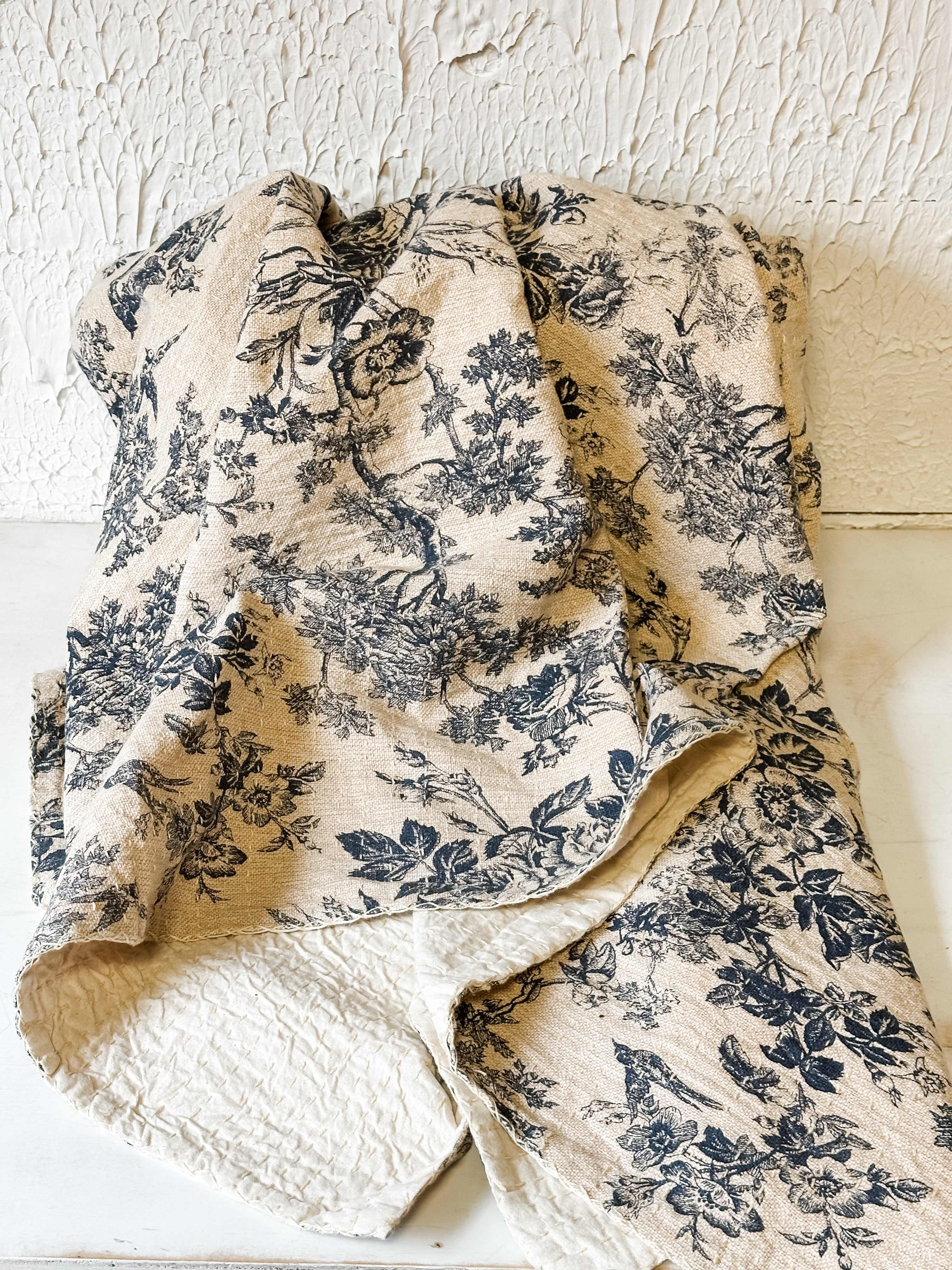 Cotton Chambray Throw