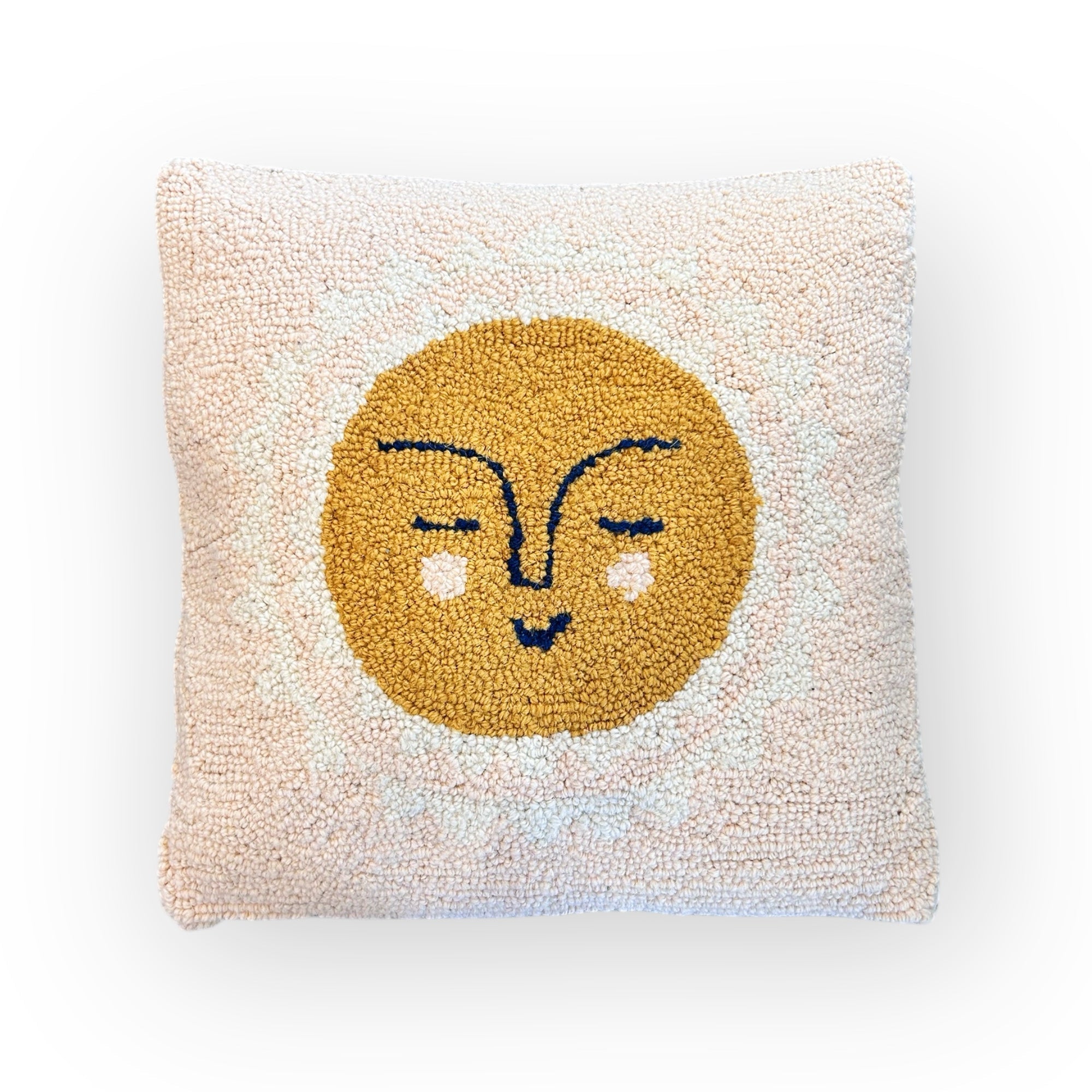 Sun Hooked Pillow