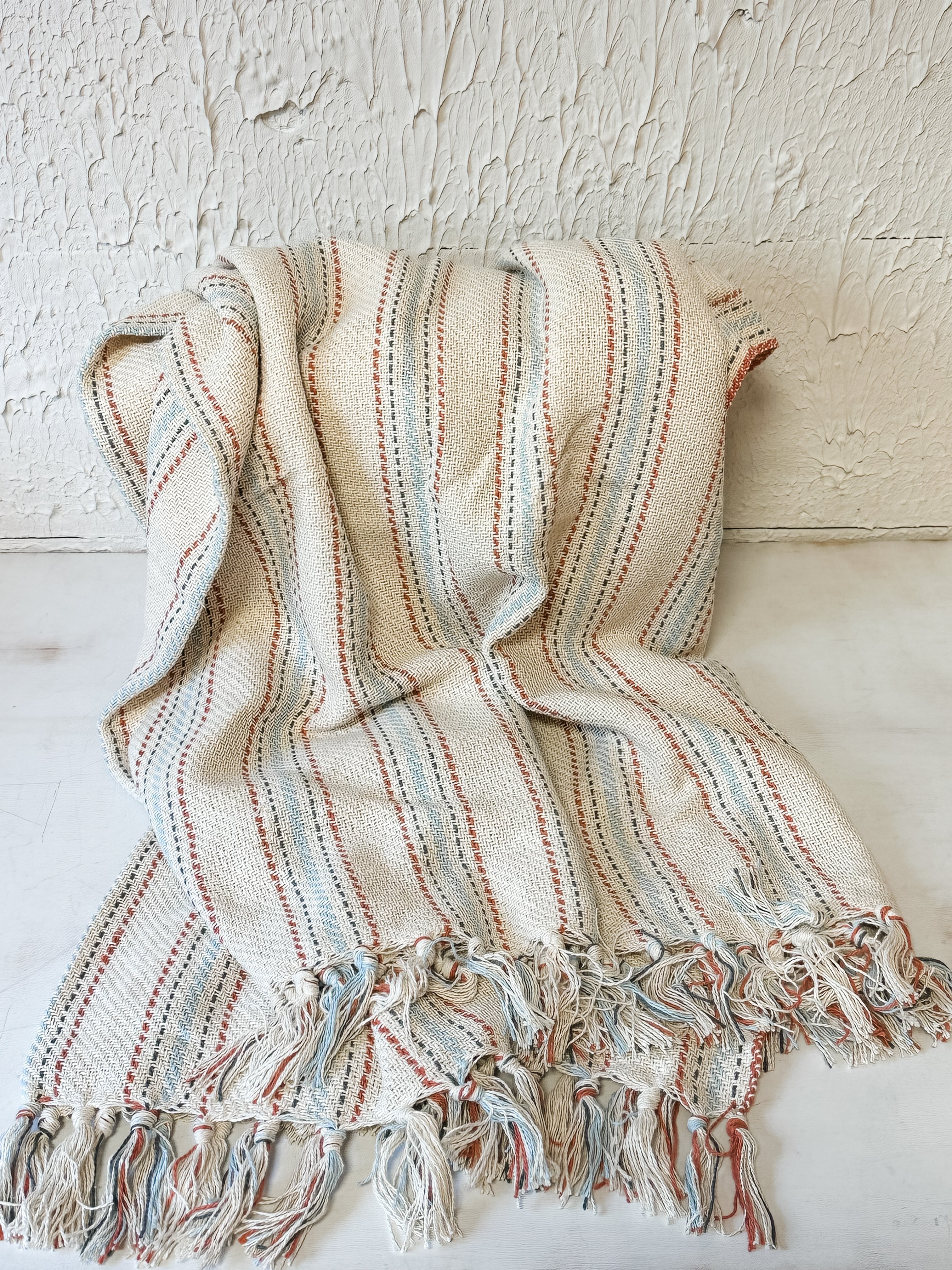 Ticking Stripe Throw